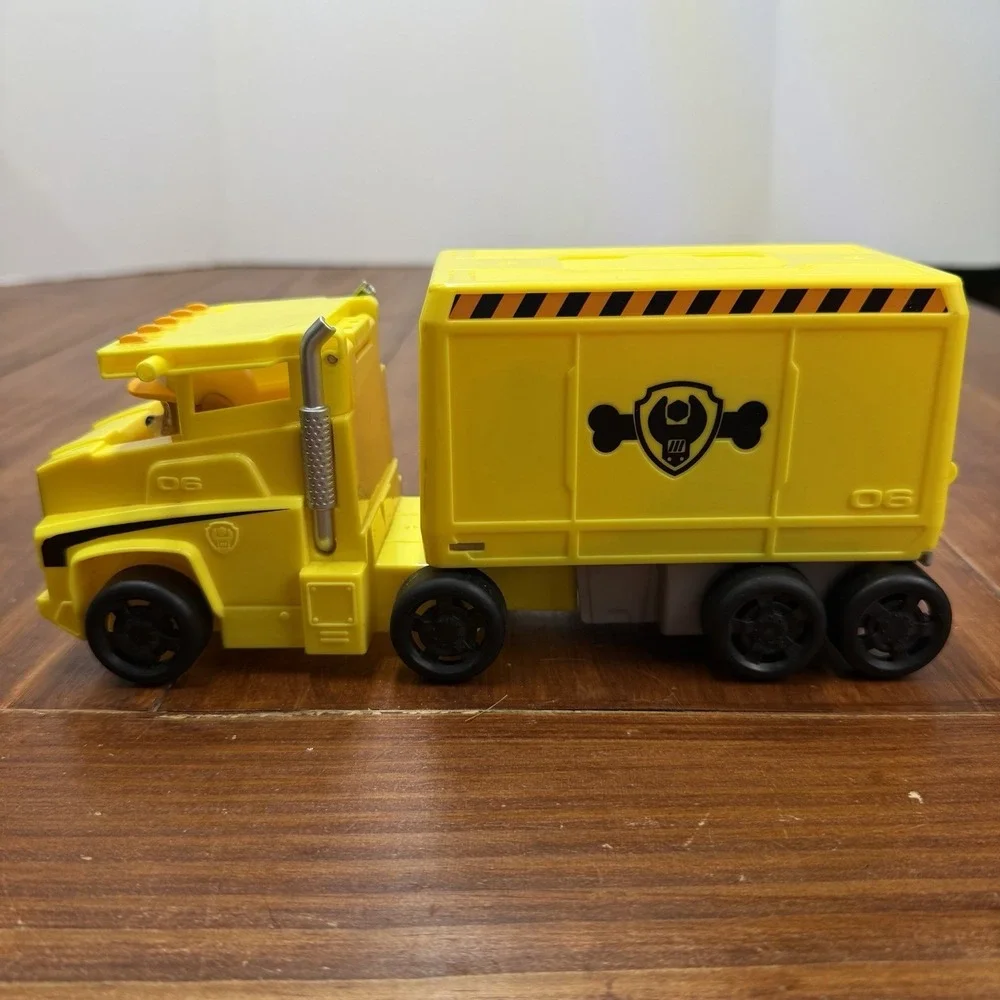 Paw Patrol Big Truck Pups Rubble X-Treme Transforming Truck Lights Sounds Work